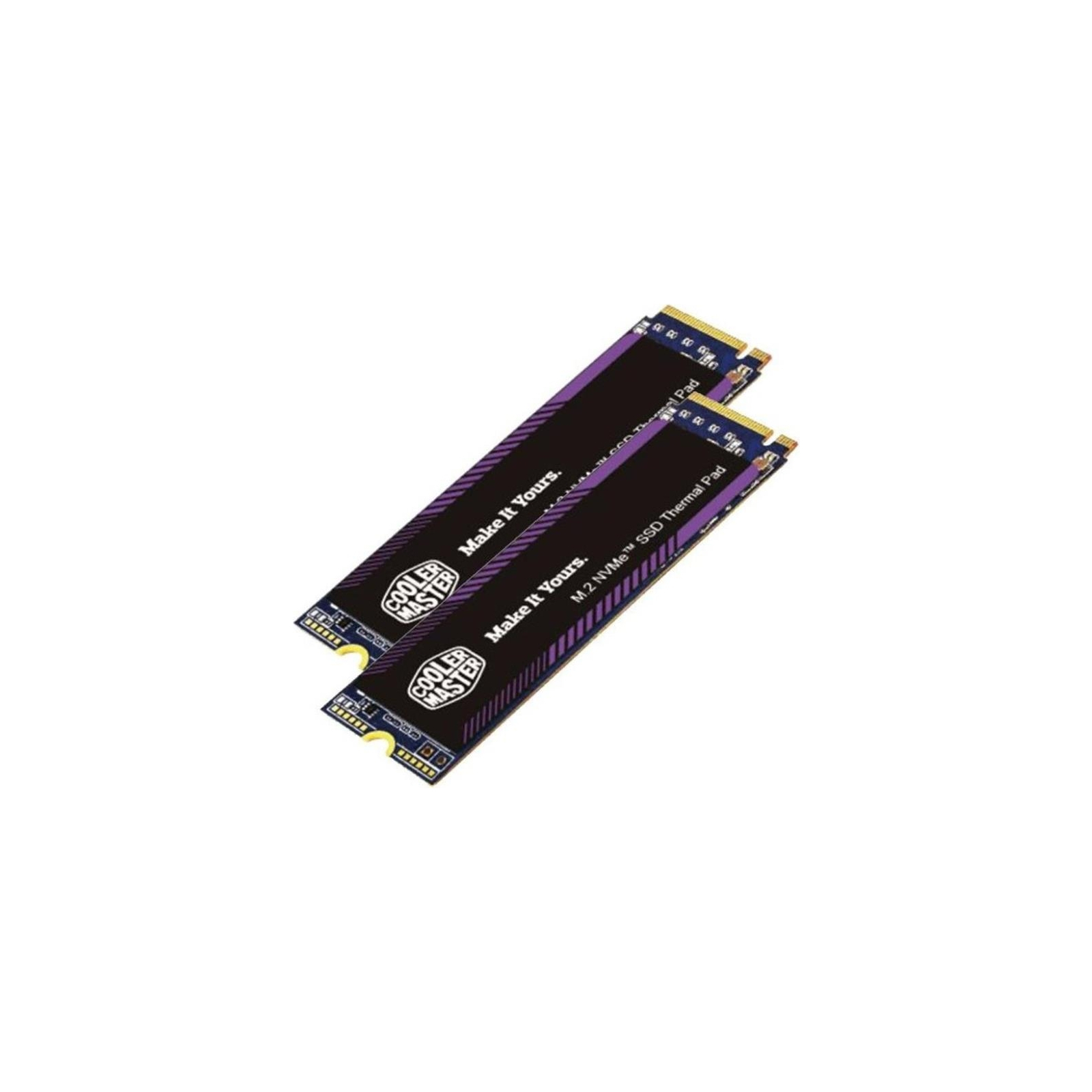 Термопрокладка CoolerMaster Thermal Pads M.2 SSD 60x18x0.5mm 2 in 1 kit (CMA-TNCLP2XXBK1-GL)