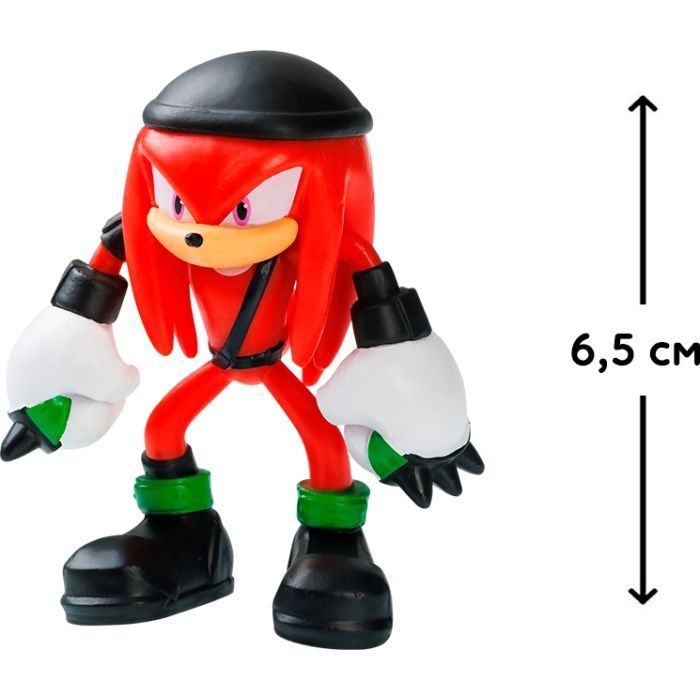 Фигурка Sonic Prime Наклз готов к бою 6,5 см (SON2010G) изображение 2