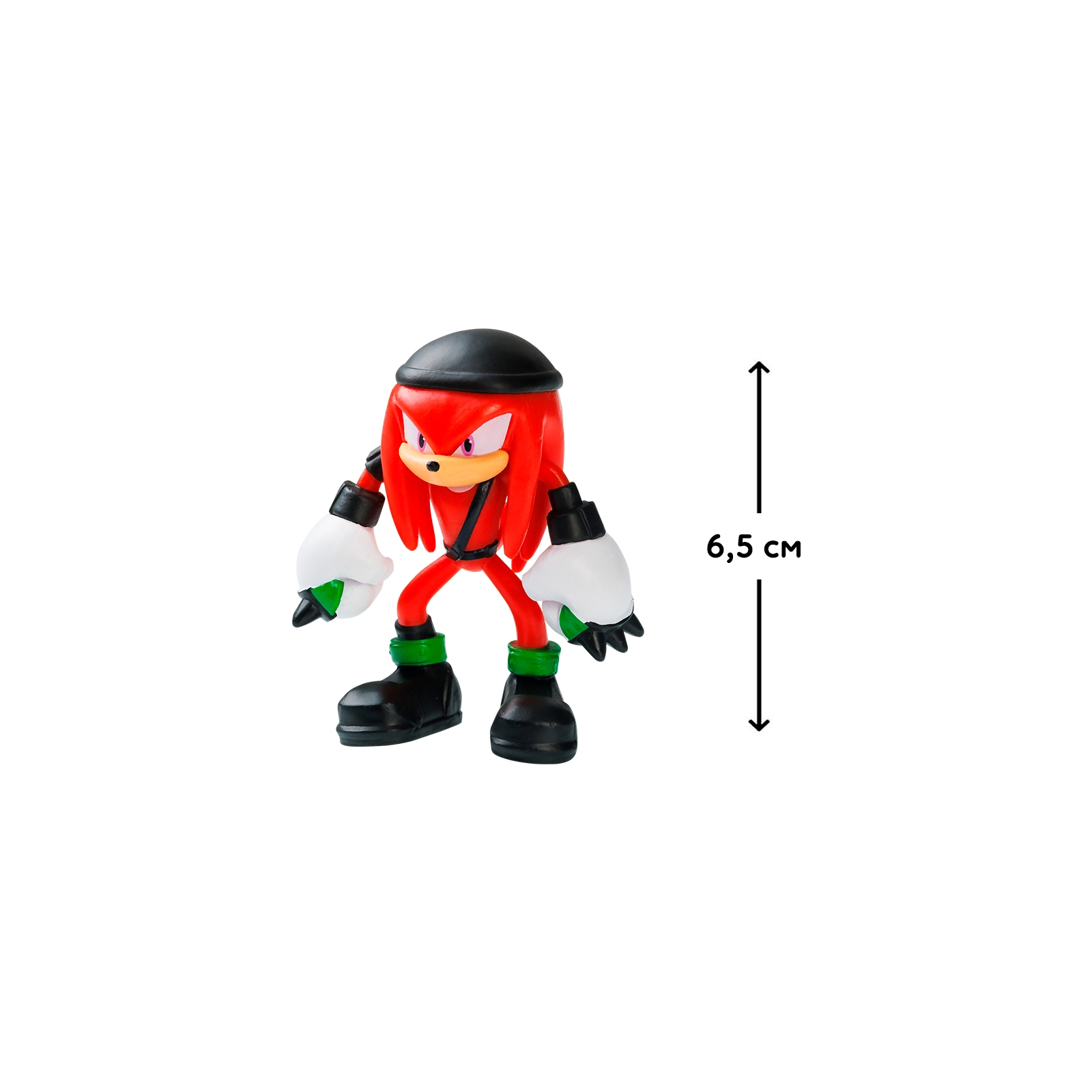 Фигурка Sonic Prime Наклз готов к бою 6,5 см (SON2010G) изображение 2