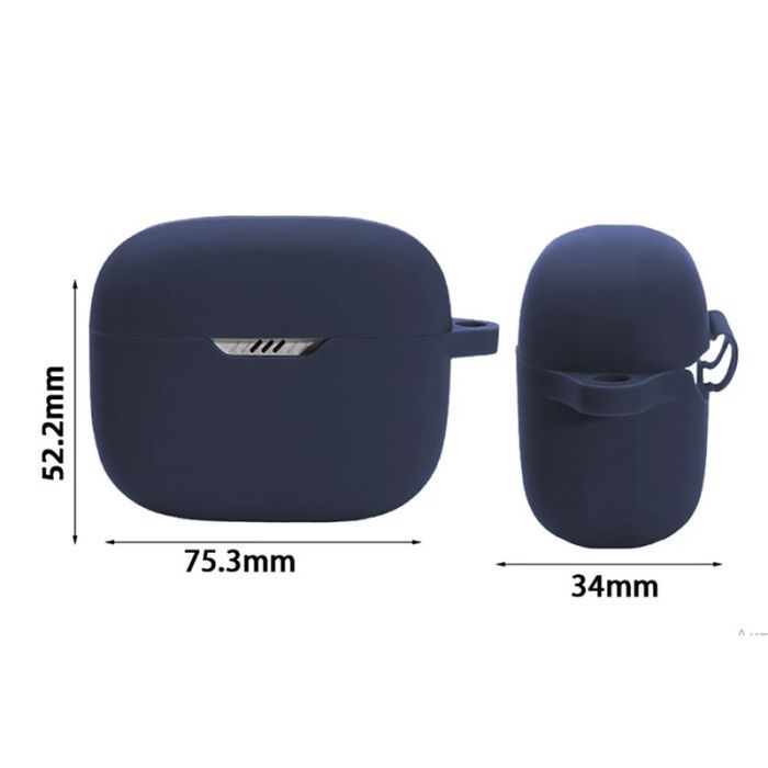 Чехол для наушников BeCover Silicon для JBL Tune 230 NC TWS Black (708608) изображение 3