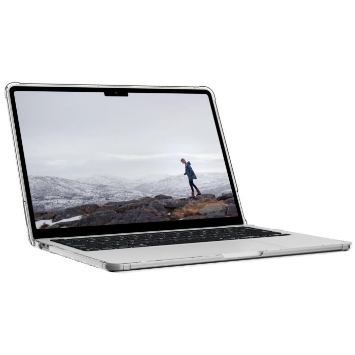 Чехол для ноутбука UAG 13" Apple MacBook Pro 2020-2022 Lucent, Ice/Black (134006114340) изображение 2