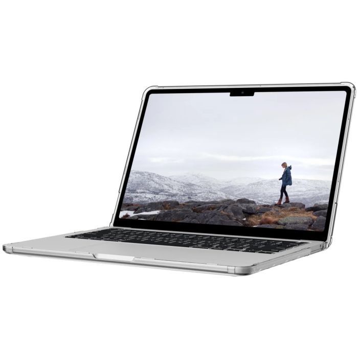 Чехол для ноутбука UAG 13" Apple MacBook Pro 2020-2022 Lucent, Ice/Black (134006114340) изображение 3