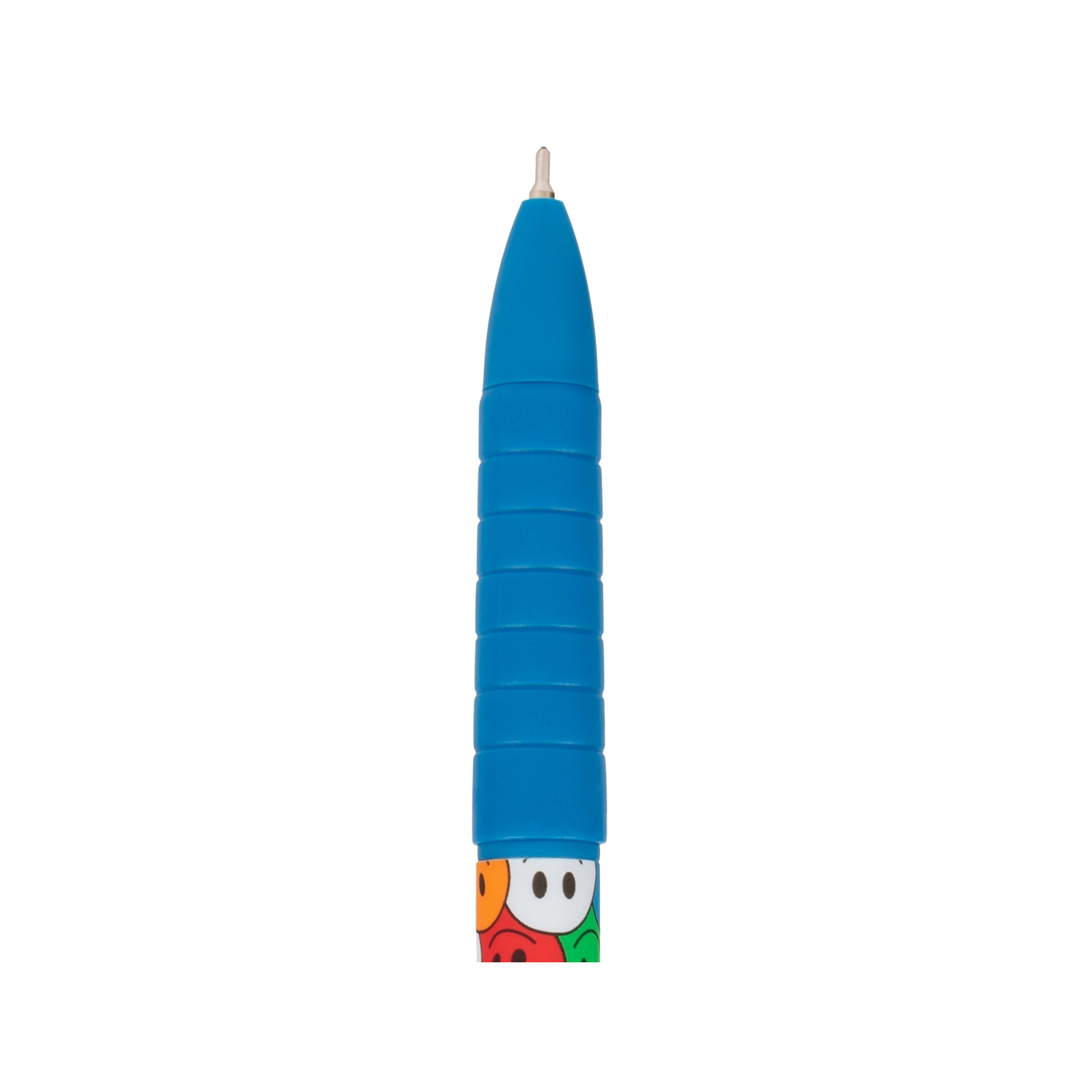 Ручка шариковая Yes Melt Smile автоматическая 0,7 мм синяя (412127) изображение 2