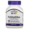 Пробіотики 21st Century Суміш пробіотиків, Acidophilus, 100 капсул (CEN-21339)