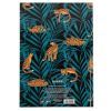 Канцелярская книга Axent Leopard А4 в твердом переплете 96 листа клетка, темно синяя (8422-556-A) изображение 4