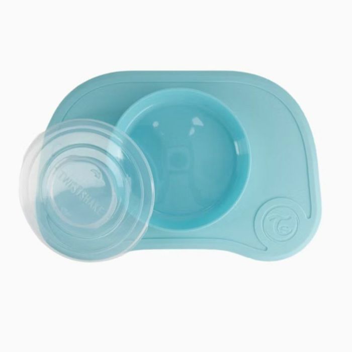 Набір дитячого посуду Twistshake Pastel Blue килимок з тарілкою (78130) зображення 2