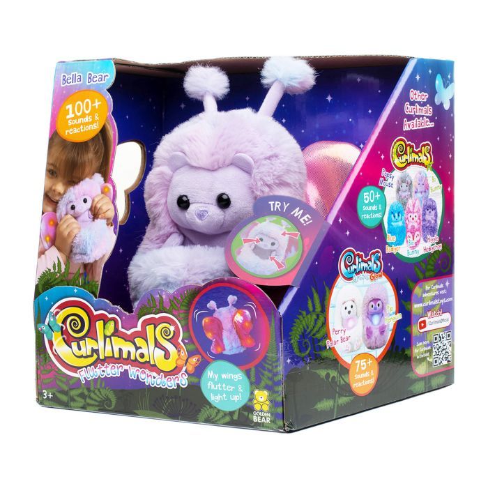 Интерактивная игрушка Curlimals серии Flutter Wonders - Медведица Белла (3729) изображение 9