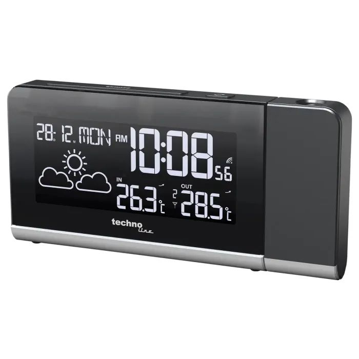 Настільний годинник Technoline WT539 проекційний Black (DAS301813) зображення 3