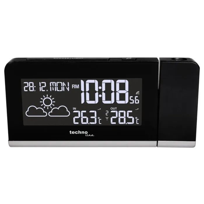 Настільний годинник Technoline WT539 проекційний Black (DAS301813) зображення 5