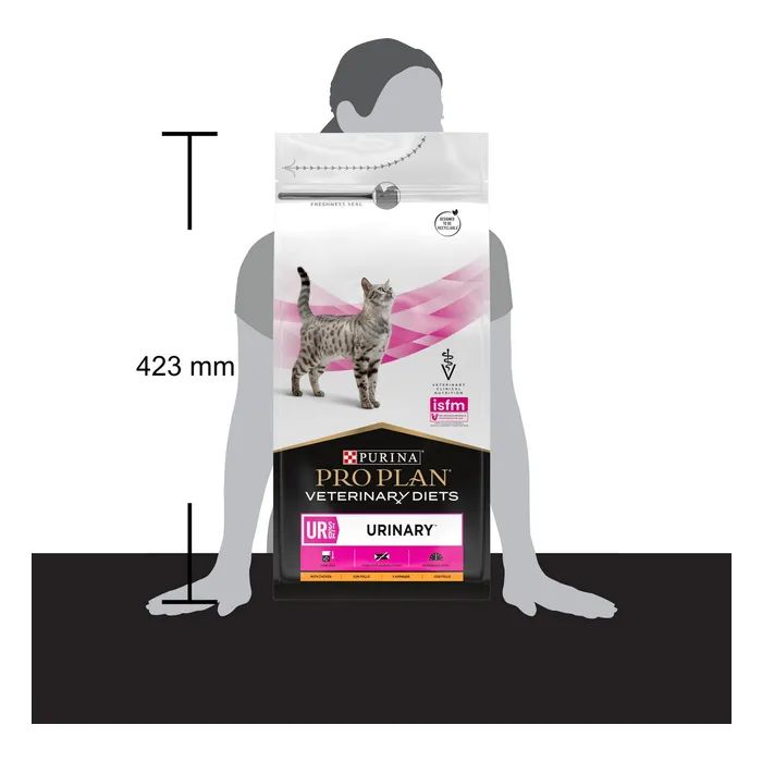 Сухой корм для кошек Purina Pro Plan Veterinary Diets UR Urinary при мочекаменной болезни 1.5 кг (7613035160552) изображение 4