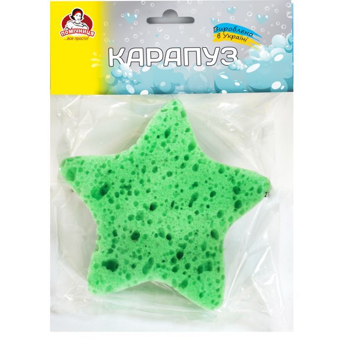 Губка для купания Помічниця Карапуз В ассортименте (4820164965221) изображение 3