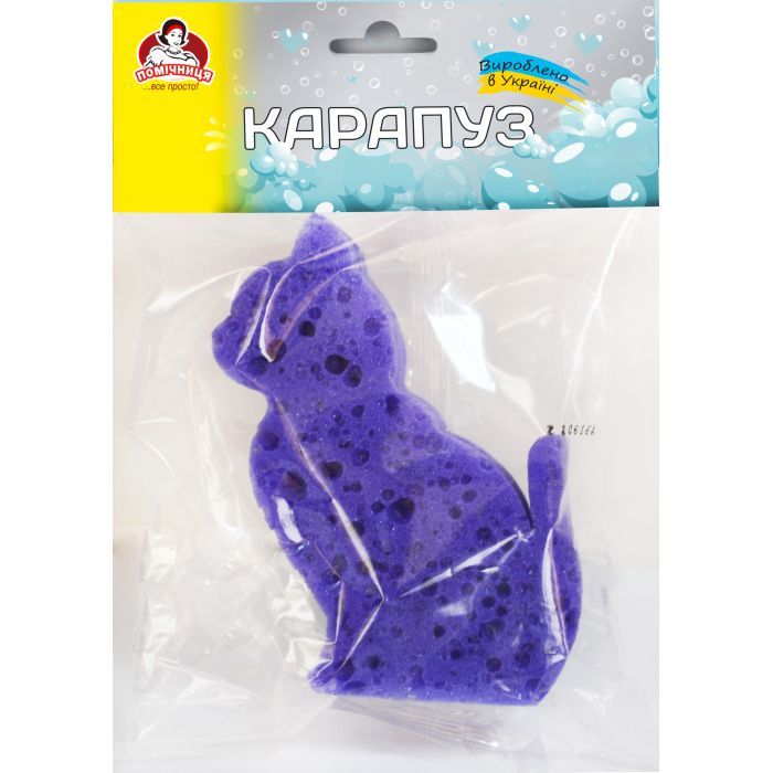 Губка для купания Помічниця Карапуз В ассортименте (4820164965221) изображение 4