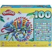 Набор для творчества Hasbro Play-Doh Набор пластилина из 100 баночек (F4636)