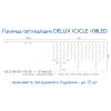 Гирлянда Delux ICICLE 108LED 2x1 м Желтый flash Белый/Белый IP44 (90015177) изображение 4