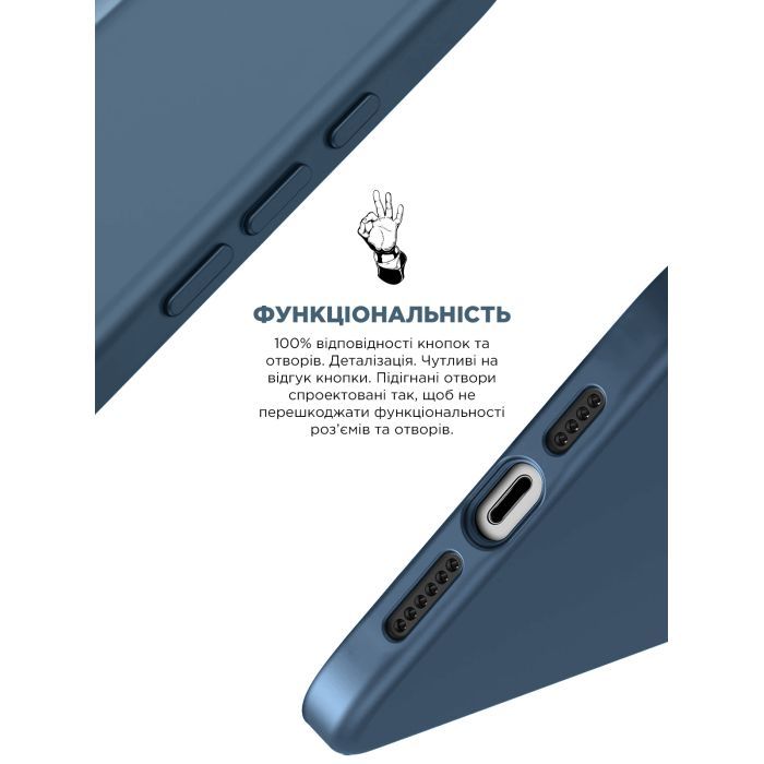 Чехол для мобильного телефона Armorstandart ICON2 Case Apple iPhone 15 Black (ARM70504) изображение 4