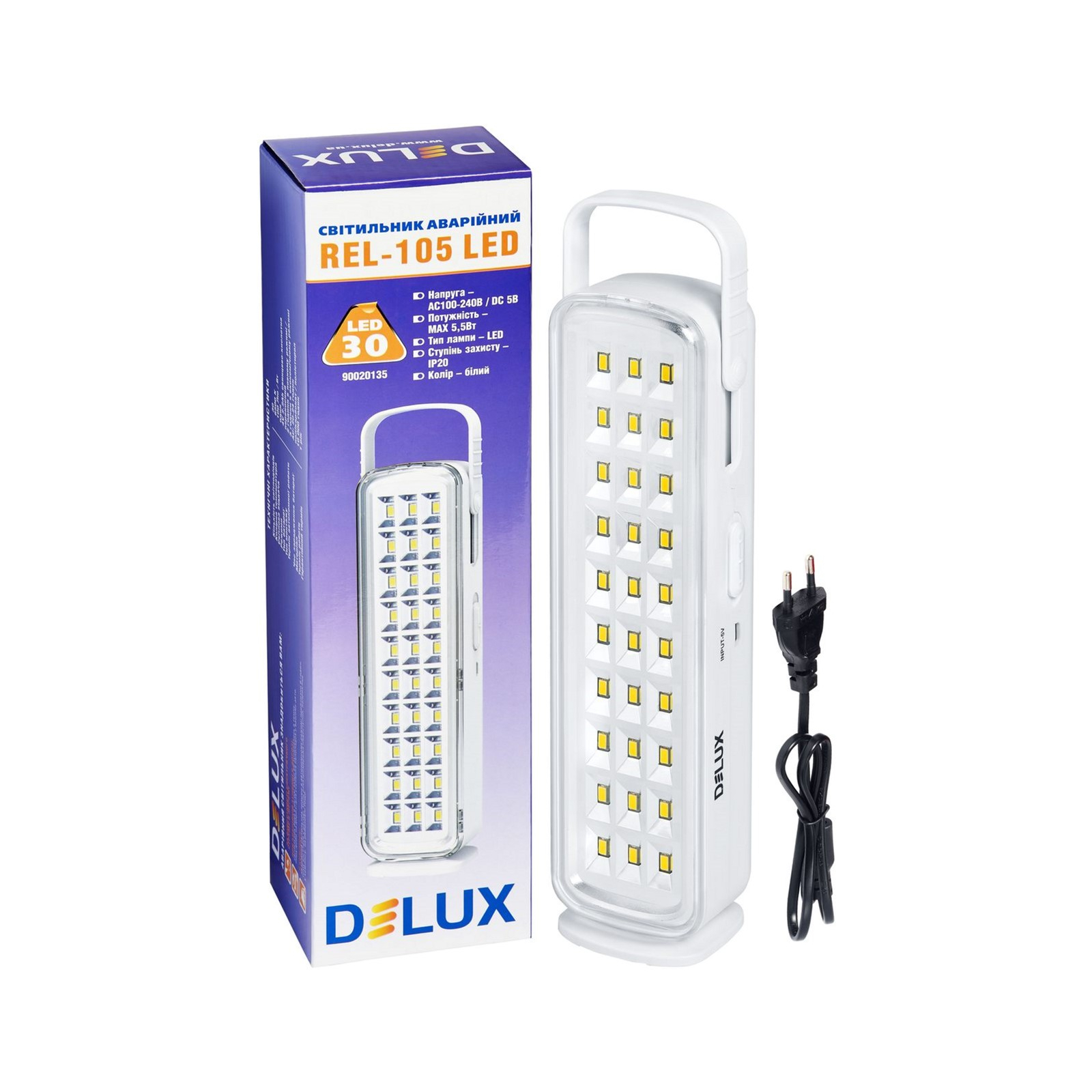 Светильник Delux REL-105 30 LED 5.5 W (90020135) изображение 4