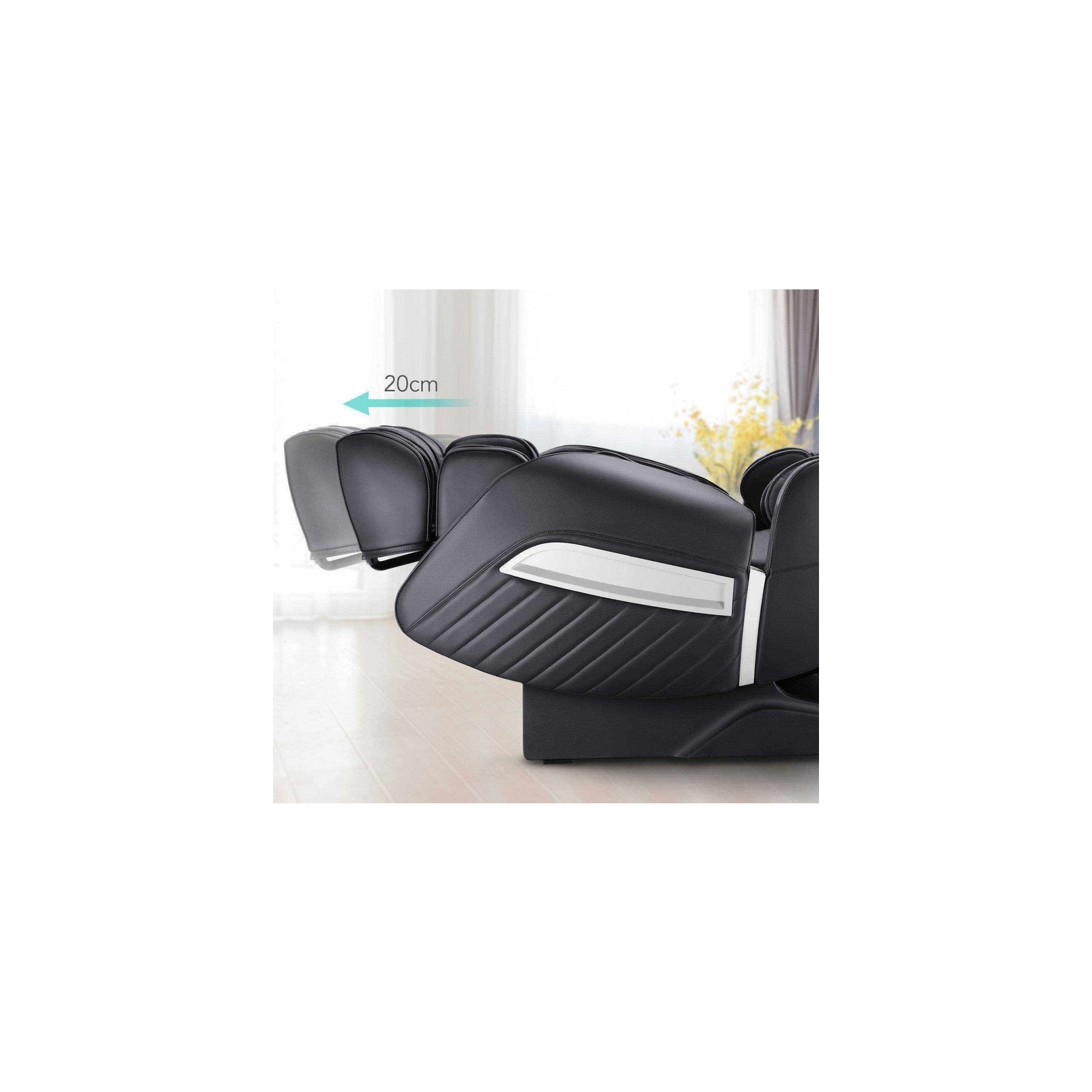 Масажне крісло NAIPO MGC-A350(Black) зображення 4