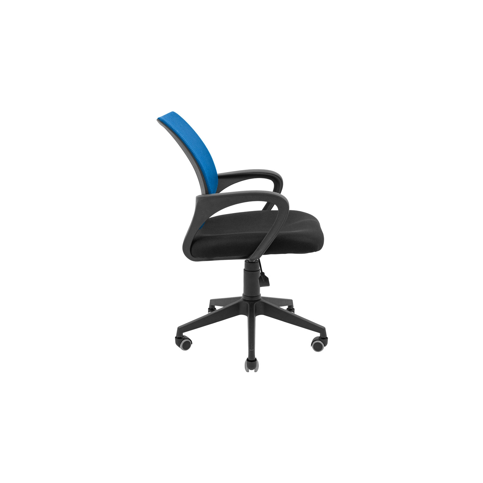 Офісне крісло Richman Спайдер Ю Пластик Піастра Сітка чорна + зелена (ADD0003061) зображення 3