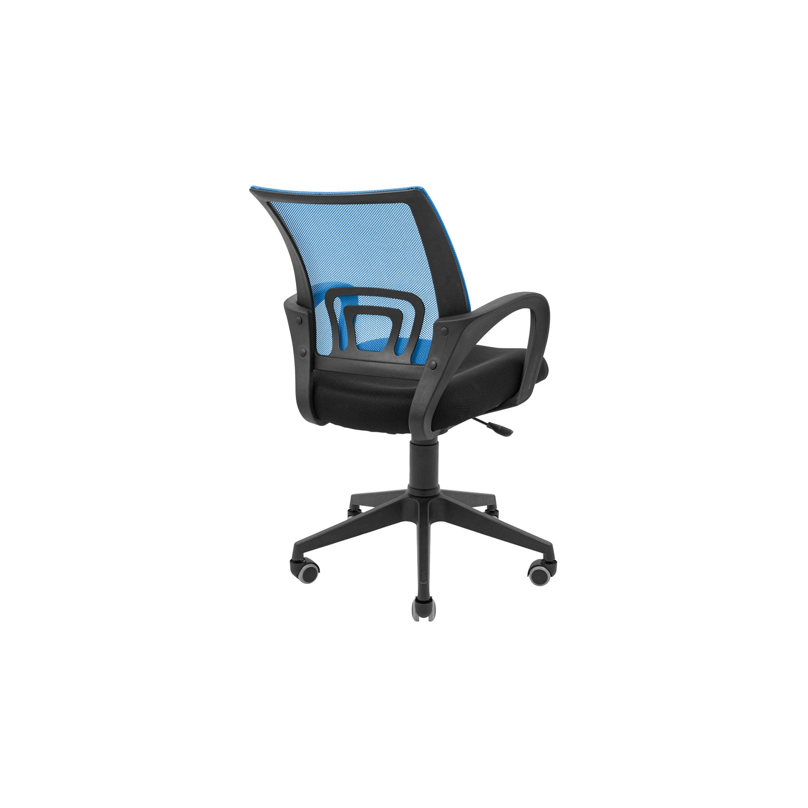 Офісне крісло Richman Спайдер Ю Пластик Піастра Сітка чорна + зелена (ADD0003061) зображення 4