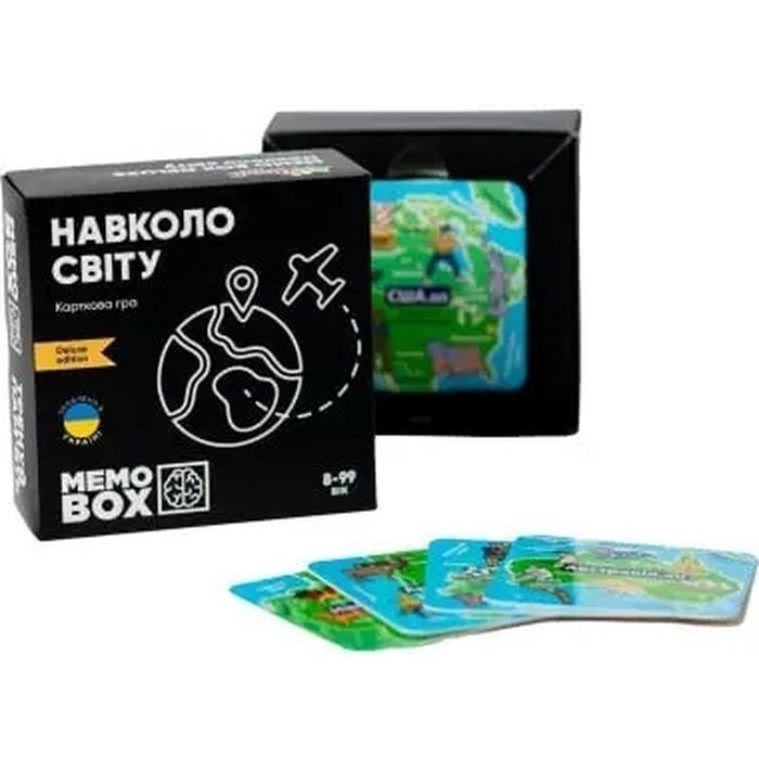 Настільна гра JoyBand MemoBox Delux Навколо світу (MBD102) зображення 2