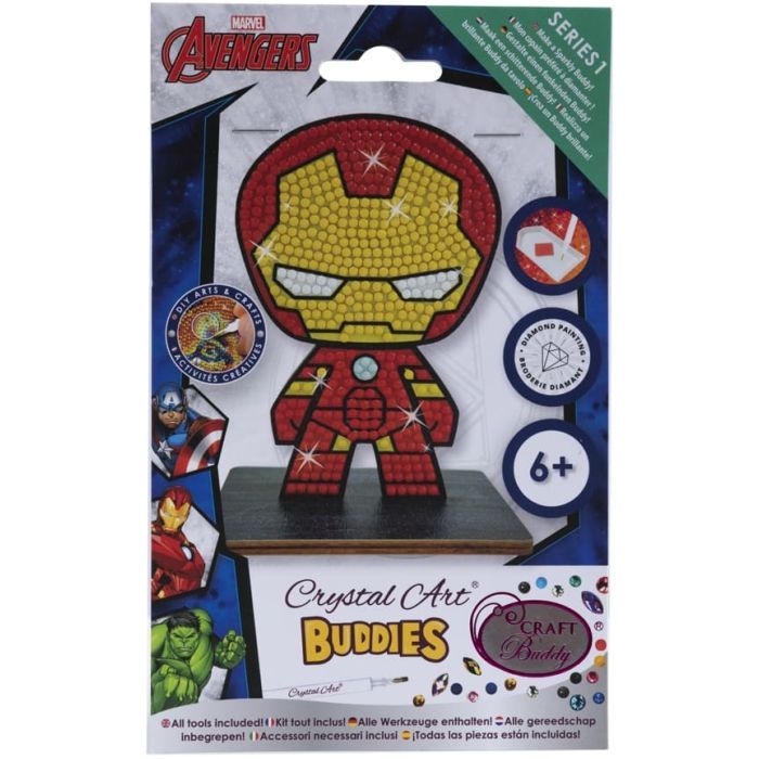Набор для творчества Crystal Art Железный человек (CAFGR-MCU003)
