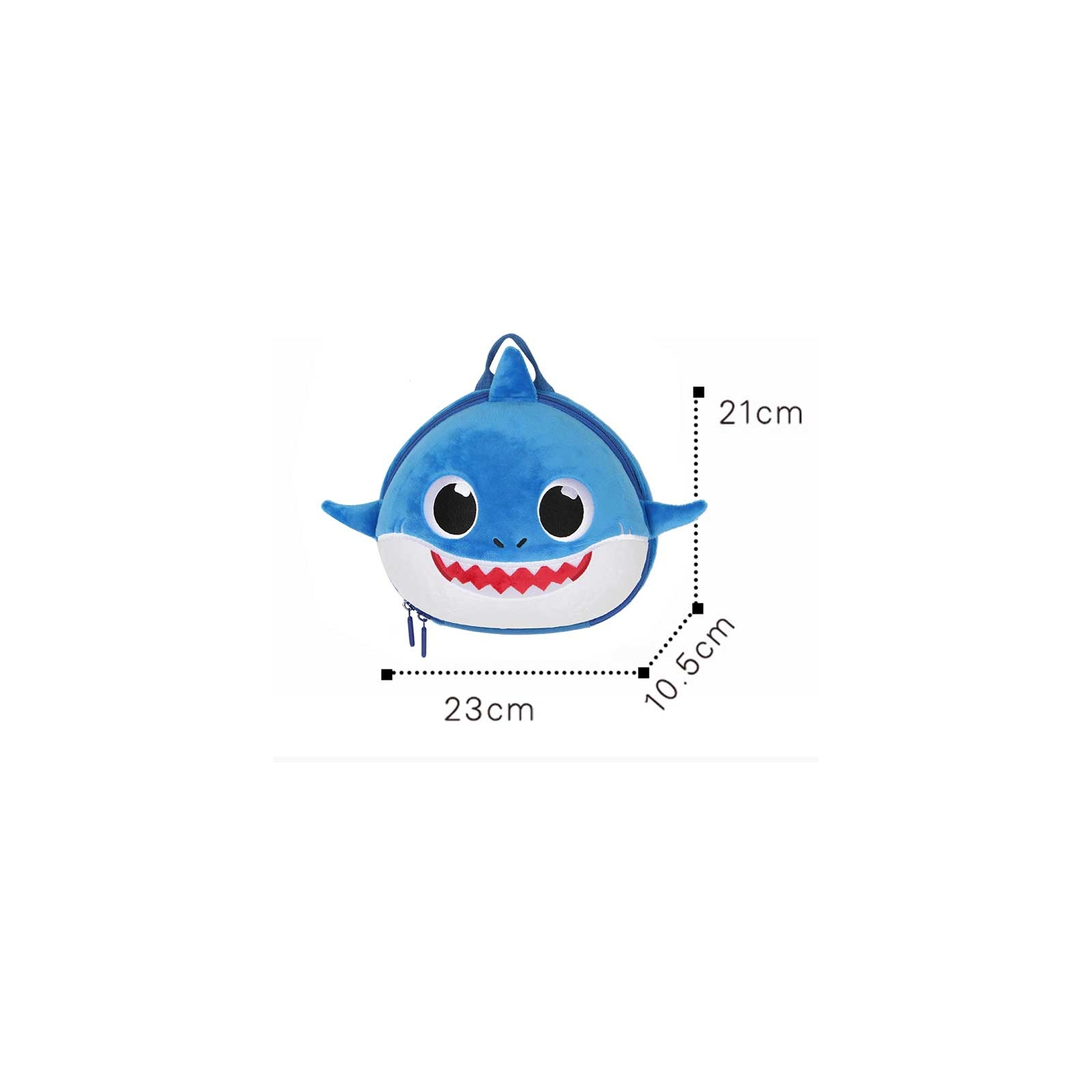 Рюкзак дитячий Supercute Акула - Синій (SF120-a) зображення 7