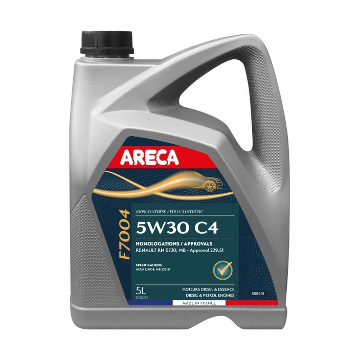 Моторное масло Areca F7004 5W-30 C4 5л (50840)