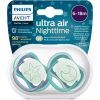 Пустышка Philips AVENT Ultra Air Нічна 6-18 міс 2 шт (SCF376/13) изображение 3