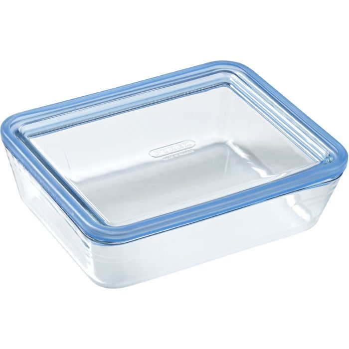 Форма для випікання Pyrex Pure Glass прямокутна з кришкою 2.7 л (243A000/7044)
