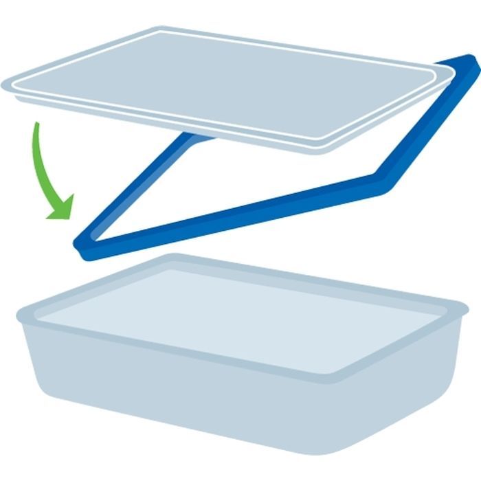 Форма для випікання Pyrex Pure Glass прямокутна з кришкою 2.7 л (243A000/7044) зображення 4