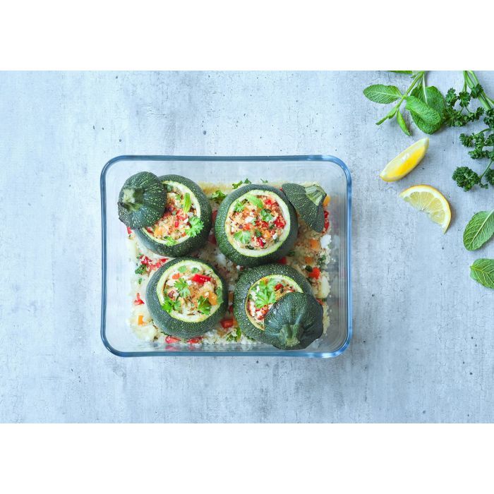 Форма для випікання Pyrex Pure Glass прямокутна з кришкою 2.7 л (243A000/7044) зображення 7