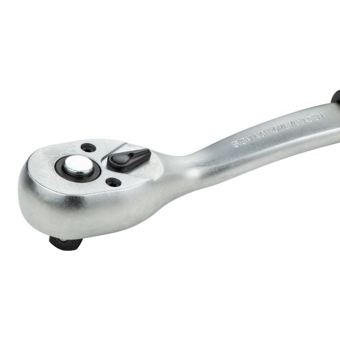 Тріскачка Sigma із вигнутою ручкою 3/8" 200мм 72T CrV (6050081) зображення 2