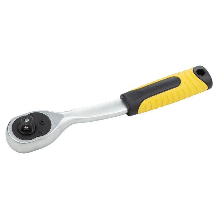 Тріскачка Sigma із вигнутою ручкою 3/8" 200мм 72T CrV (6050081) зображення 4