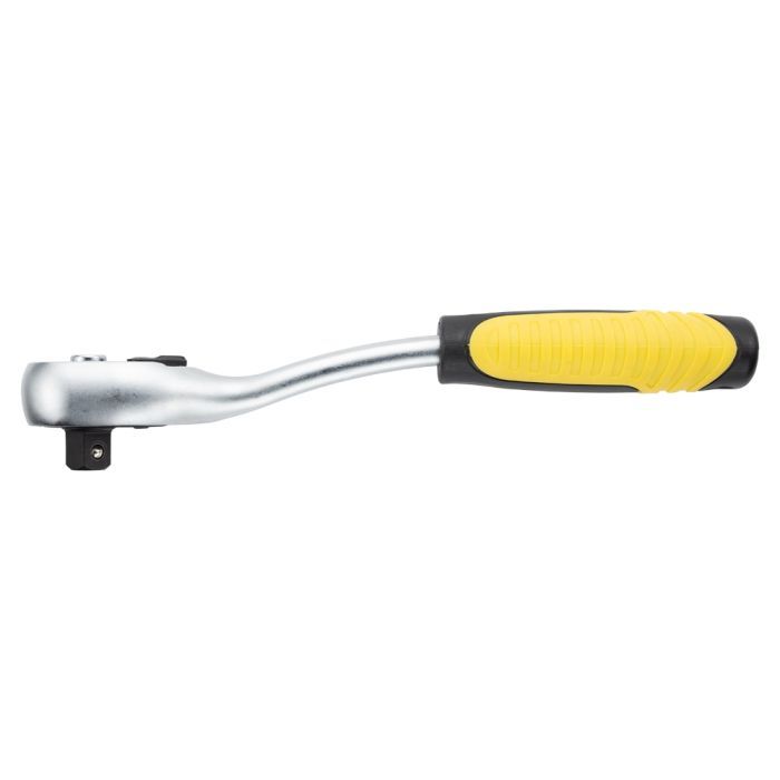 Тріскачка Sigma із вигнутою ручкою 3/8" 200мм 72T CrV (6050081) зображення 5