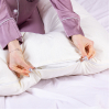 Подушка MirSon для беременных и отдыха Eco Line №8015 U-образная Creamy (2200006178392) изображение 8