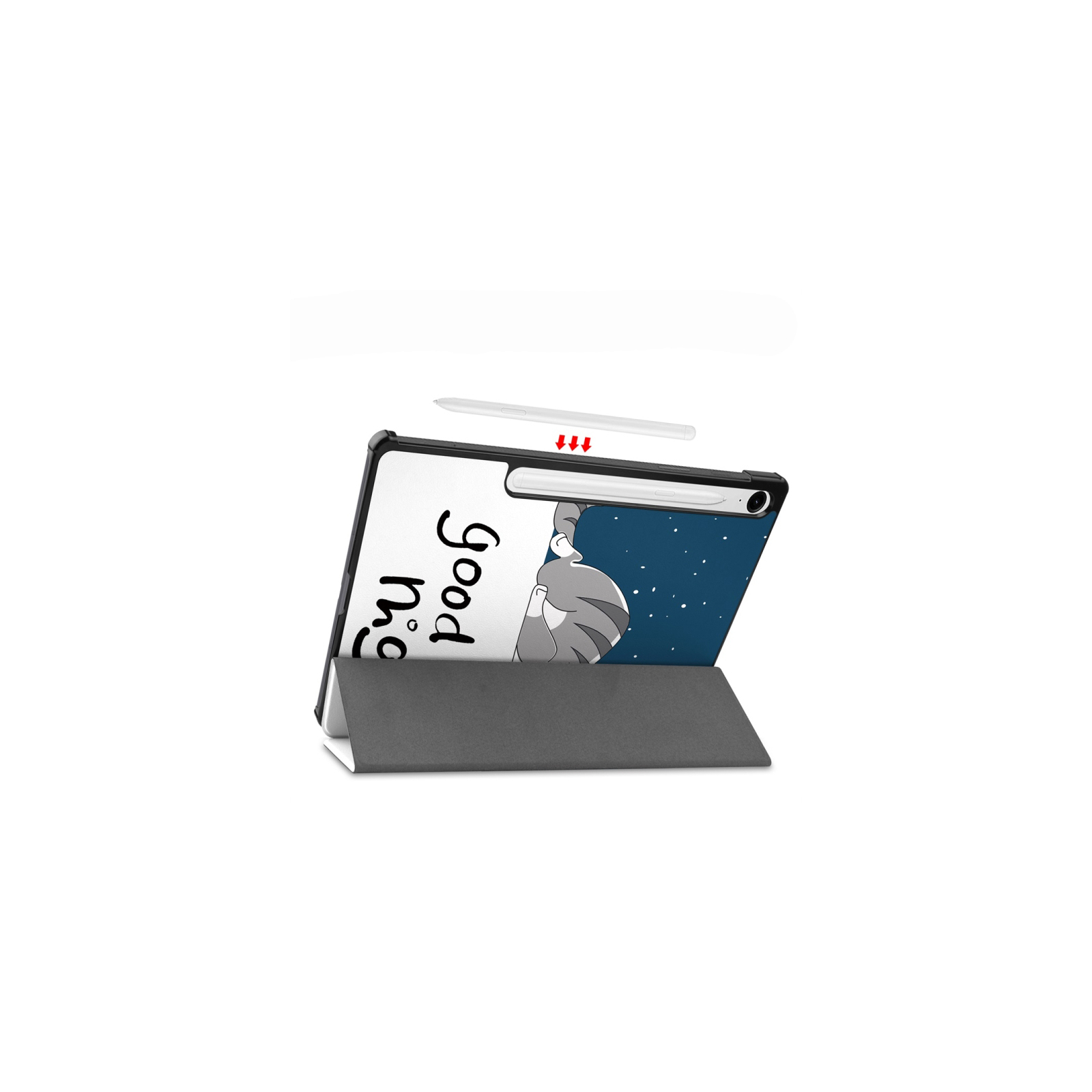 Чехол для планшета BeCover Smart Case Samsung Tab S9 (SM-X710/SM-X716)/S9 FE (SM-X510/SM-X516B) 11.0" Light Blue (710414) изображение 5
