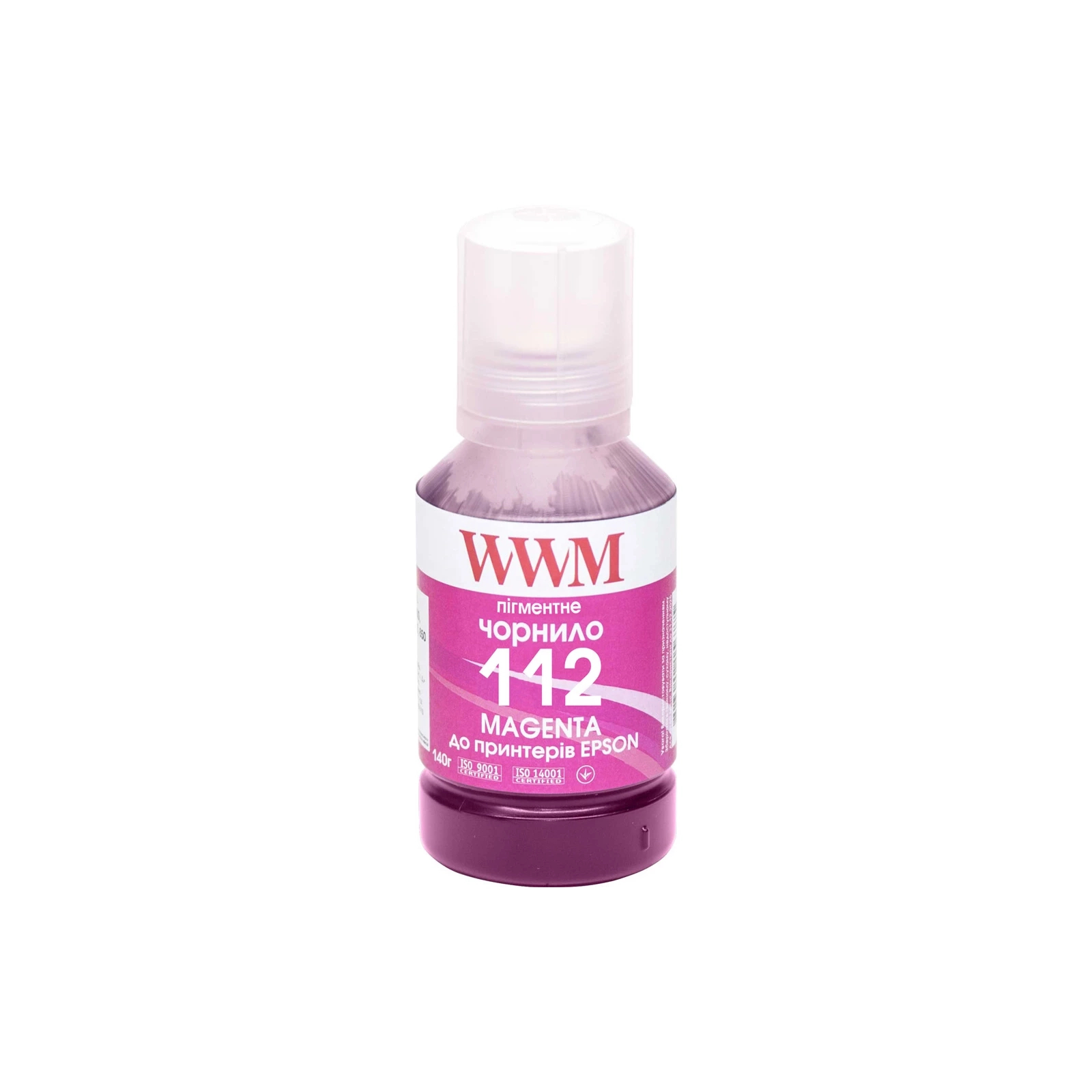 Чернила WWM Epson L11160/6490 №112 140г Magenta pigmented (E112MP)