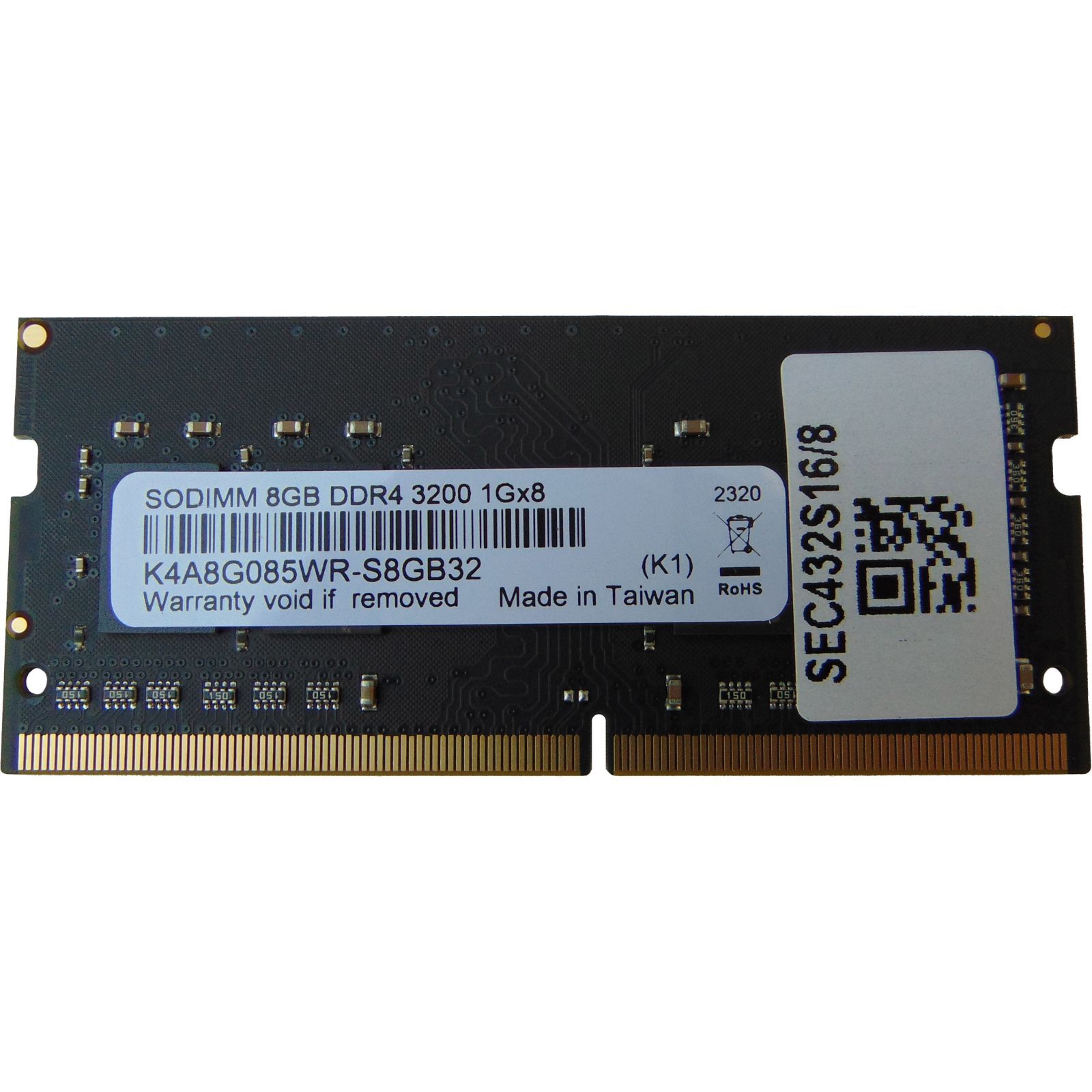 ᐈ Купити модуль пам'яті для ноутбука Samsung SoDIMM DDR4 8GB 3200