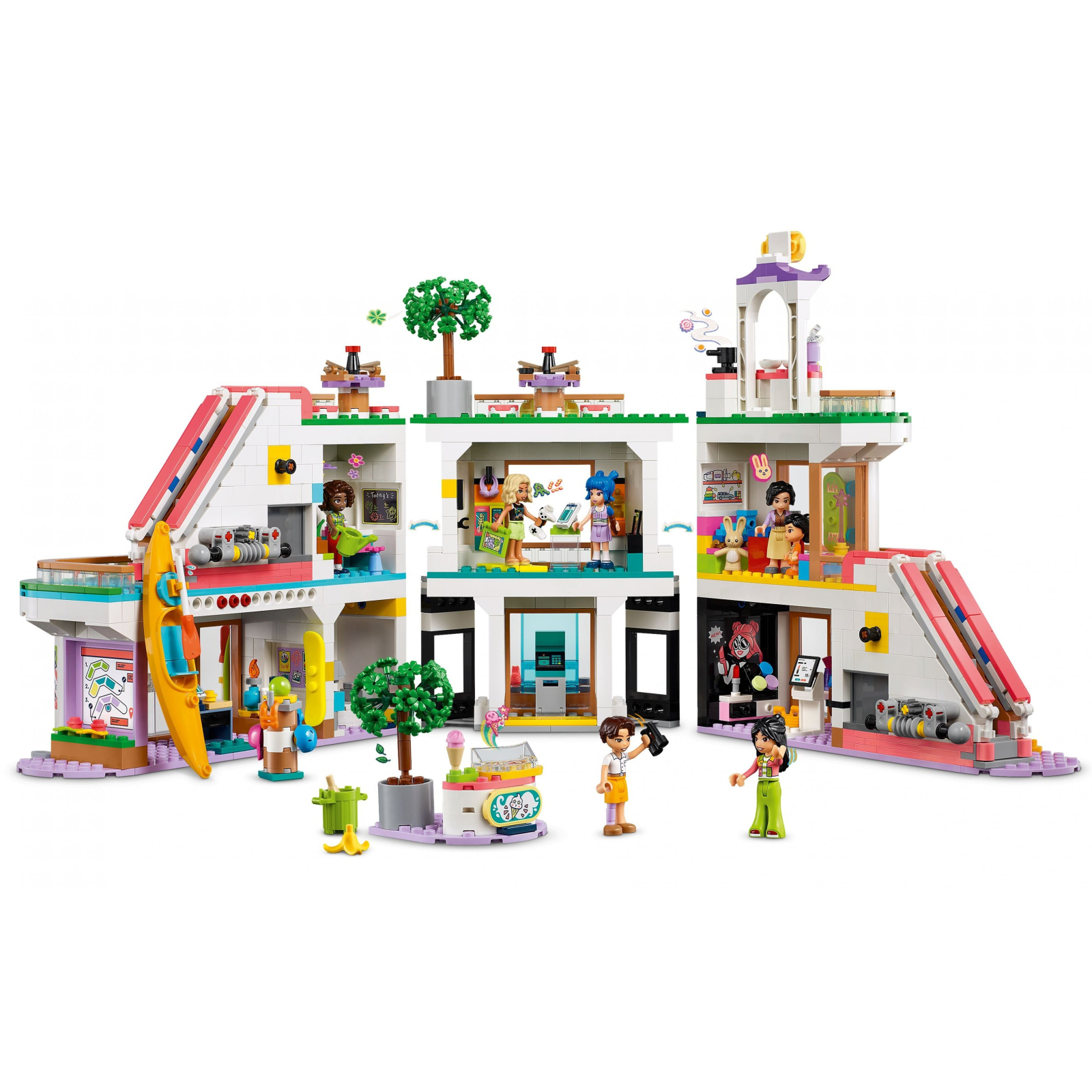 Конструктор LEGO Friends Торговельний центр у Хартлейк-Сіті 1237 деталей (42604) зображення 5