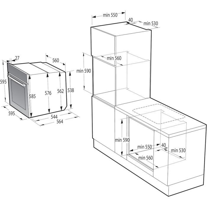 Духова шафа Gorenje BPS6737E02B зображення 9