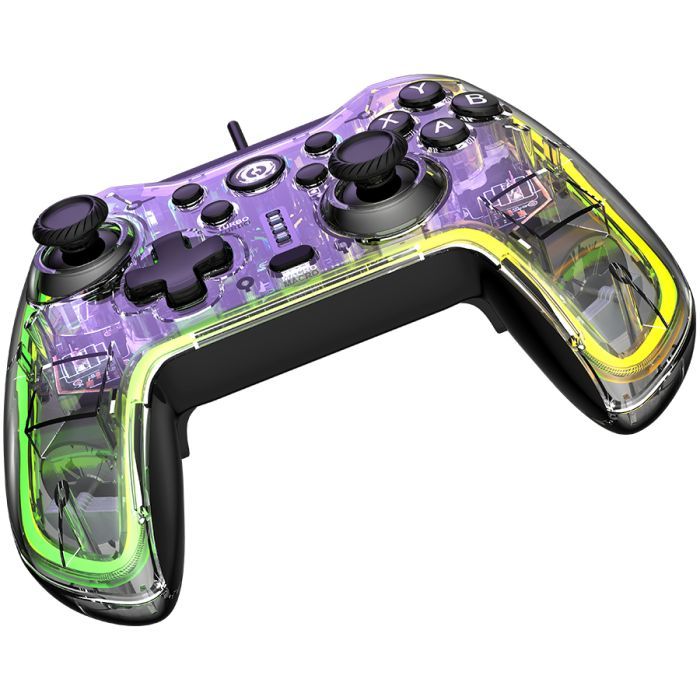 Геймпад Canyon GPW-02 Brighter Wireless RGB 5in1 iOS/Nintendo Crystal (CND-GPW02) изображение 2