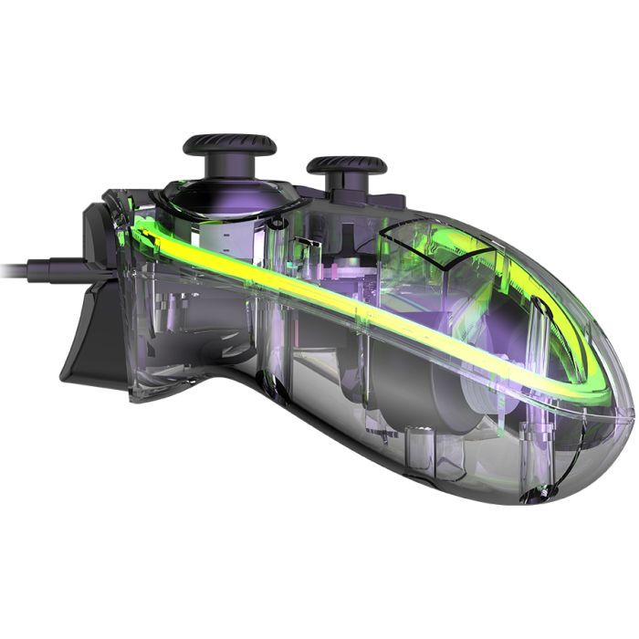 Геймпад Canyon GPW-02 Brighter Wireless RGB 5in1 iOS/Nintendo Crystal (CND-GPW02) изображение 3