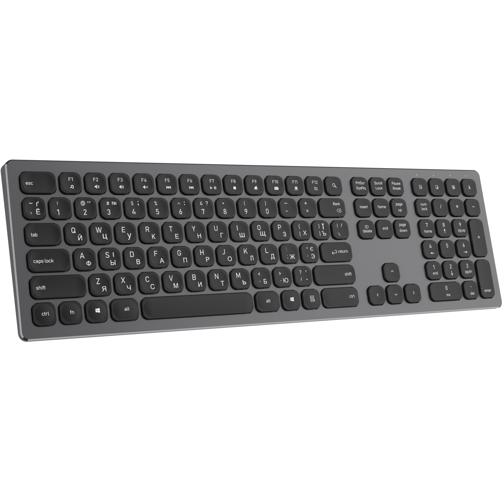 Клавіатура OfficePro SK1550 Wireless Black (SK1550B) зображення 2