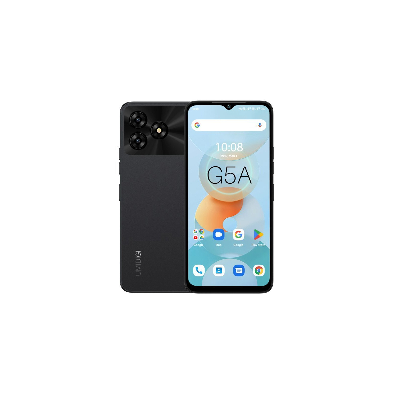 Мобільний телефон Umidigi G5A (MP38) 4/64Gb Gray (6973553523309)