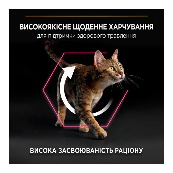 Сухий корм для кішок Purina Pro Plan Delicate Adult 1+ з індичкою 400 г (7613033568671) зображення 4