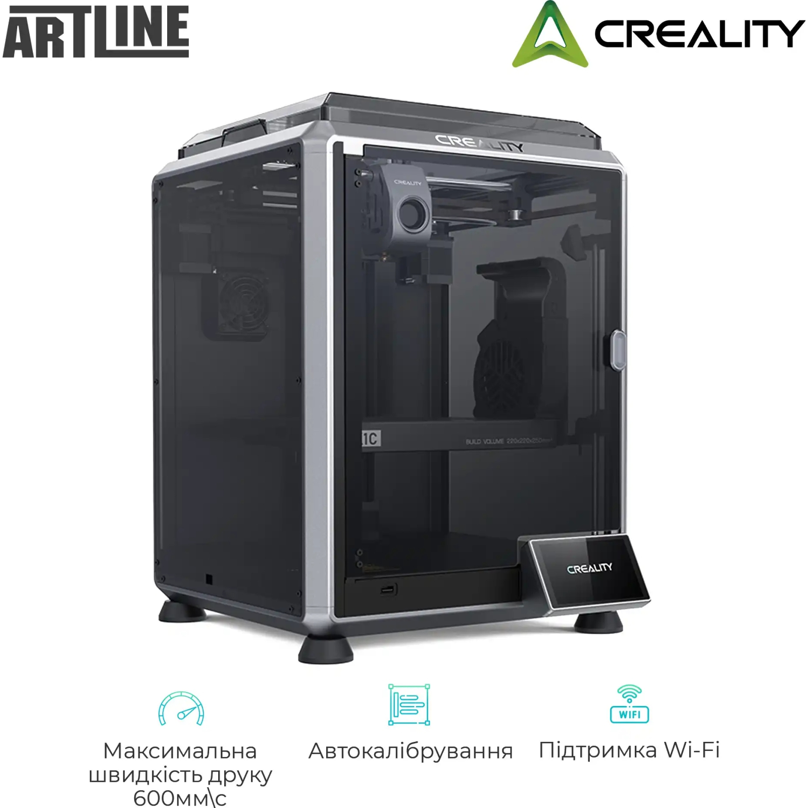 3D-принтер Creality CR-K1C изображение 3