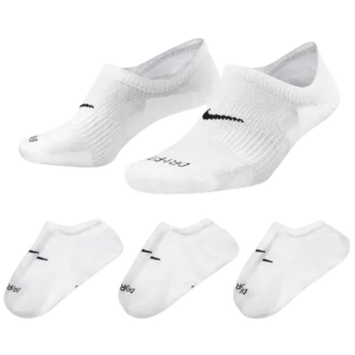 Носки Nike U NK EVERYDAY PLUS CUSH FOOTIE DH5463-903 34-38 3 пари Білі (195242756867) изображение 2