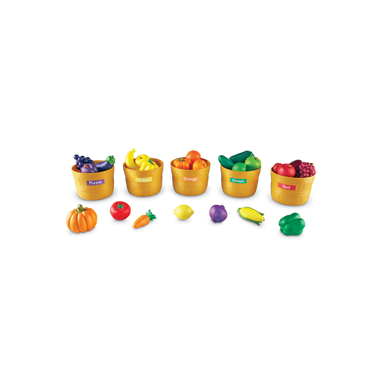 Розвиваюча іграшка Learning Resources Навчальний ігровий набір-сортер – Фермерський ринок (LER3060) зображення 2