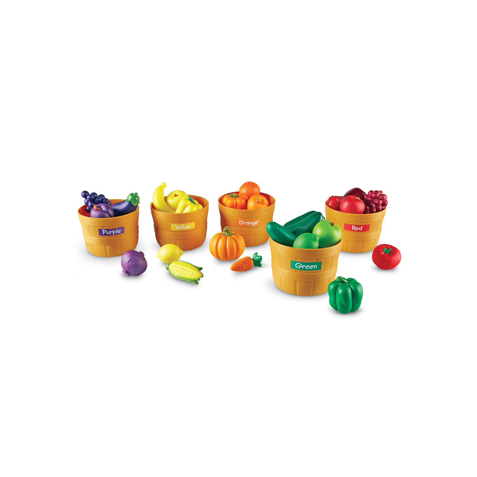 Розвиваюча іграшка Learning Resources Навчальний ігровий набір-сортер – Фермерський ринок (LER3060) зображення 3