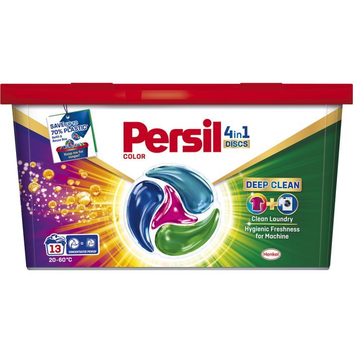 Капсули для прання Persil 4in1 Discs Color Deep Clean 40 шт. (9000101599497)
